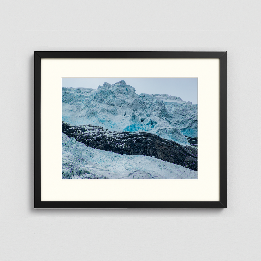 Northern Glacier - Framed Photo (50x40cm)