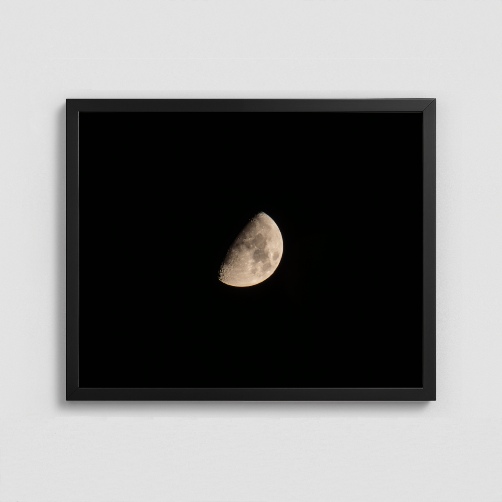The Moon - Framed Photo (50x40cm)