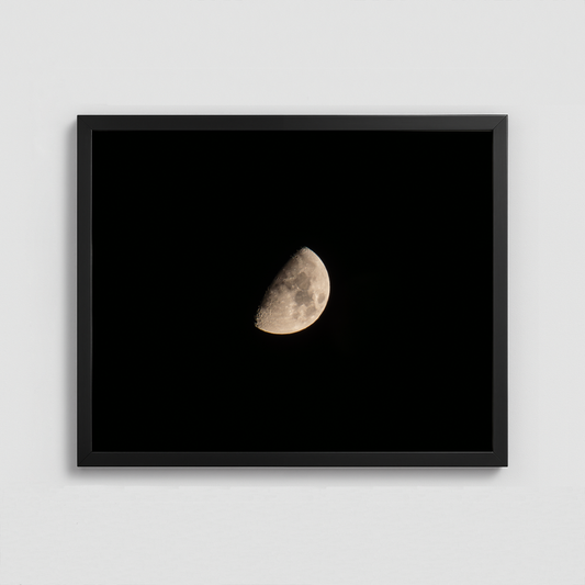 The Moon - Framed Photo (50x40cm)