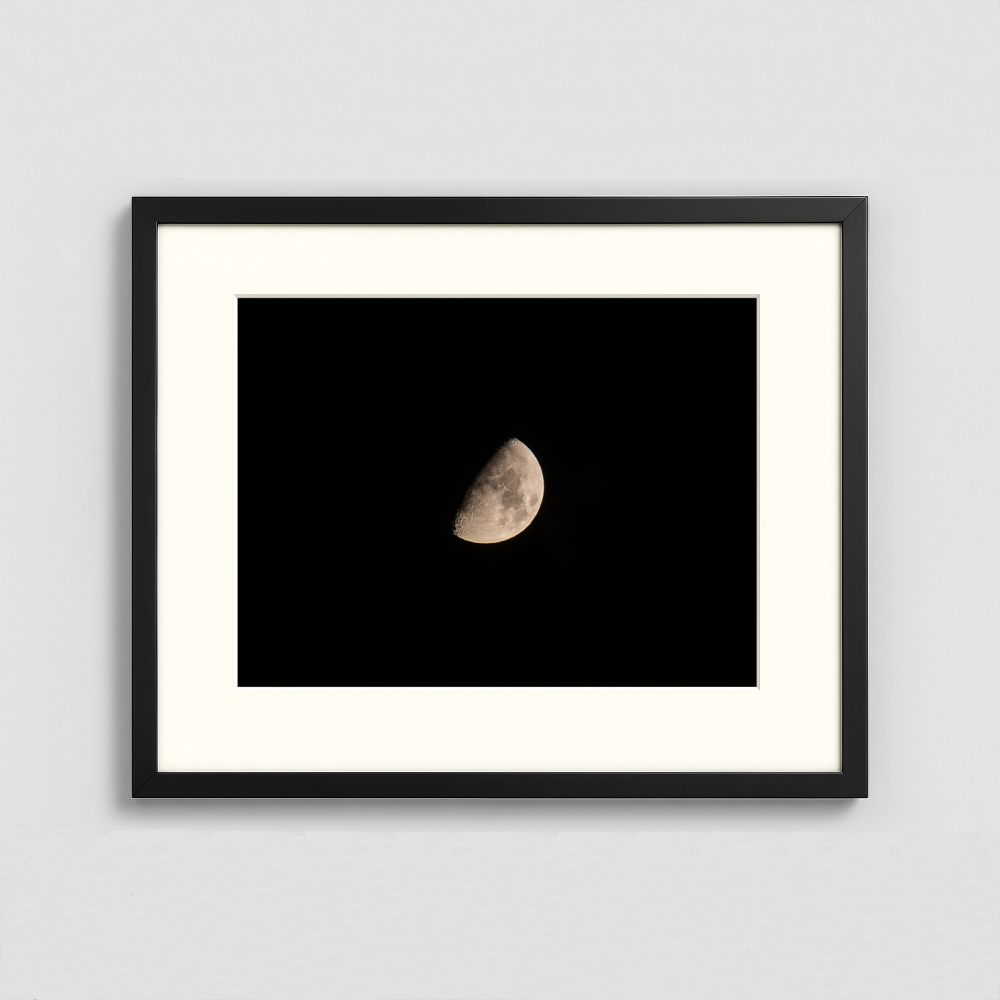 The Moon - Framed Photo (50x40cm)