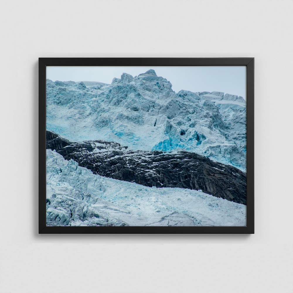 Northern Glacier - Framed Photo (50x40cm)