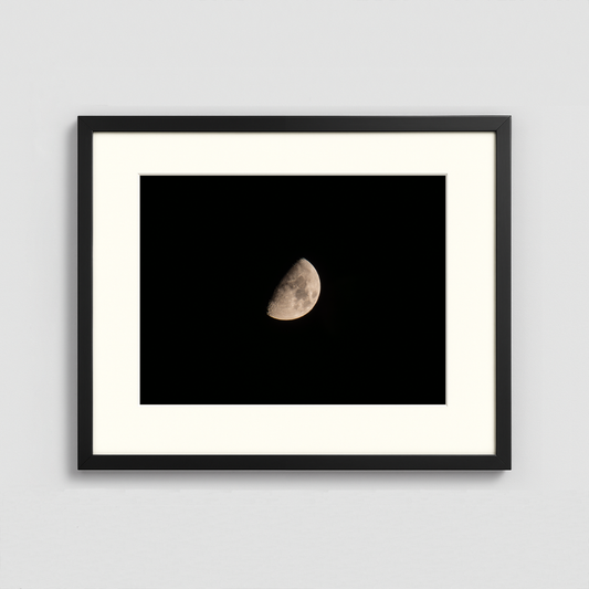 The Moon - Framed Photo (50x40cm)